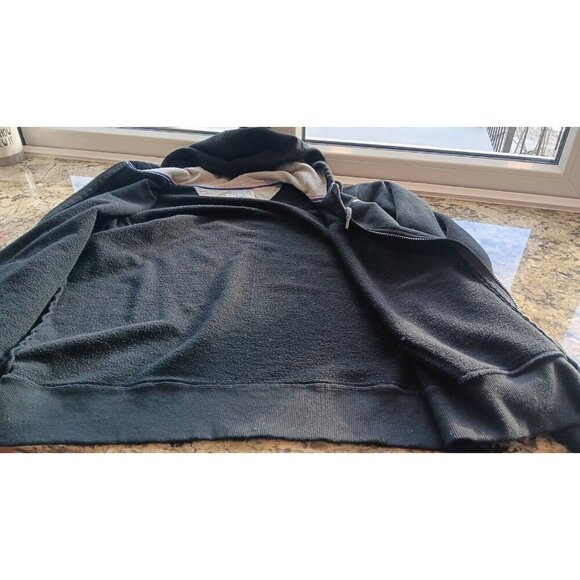 Champion Men's Full Zip Hoodie, Brushed Fleece Interior, Two Pocket Large - Picture 11 of 13